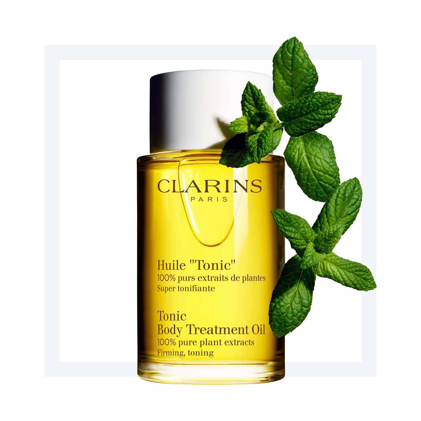 ผลการค้นหารูปภาพสำหรับ CLARINS Tonic Body Treatment Oil png