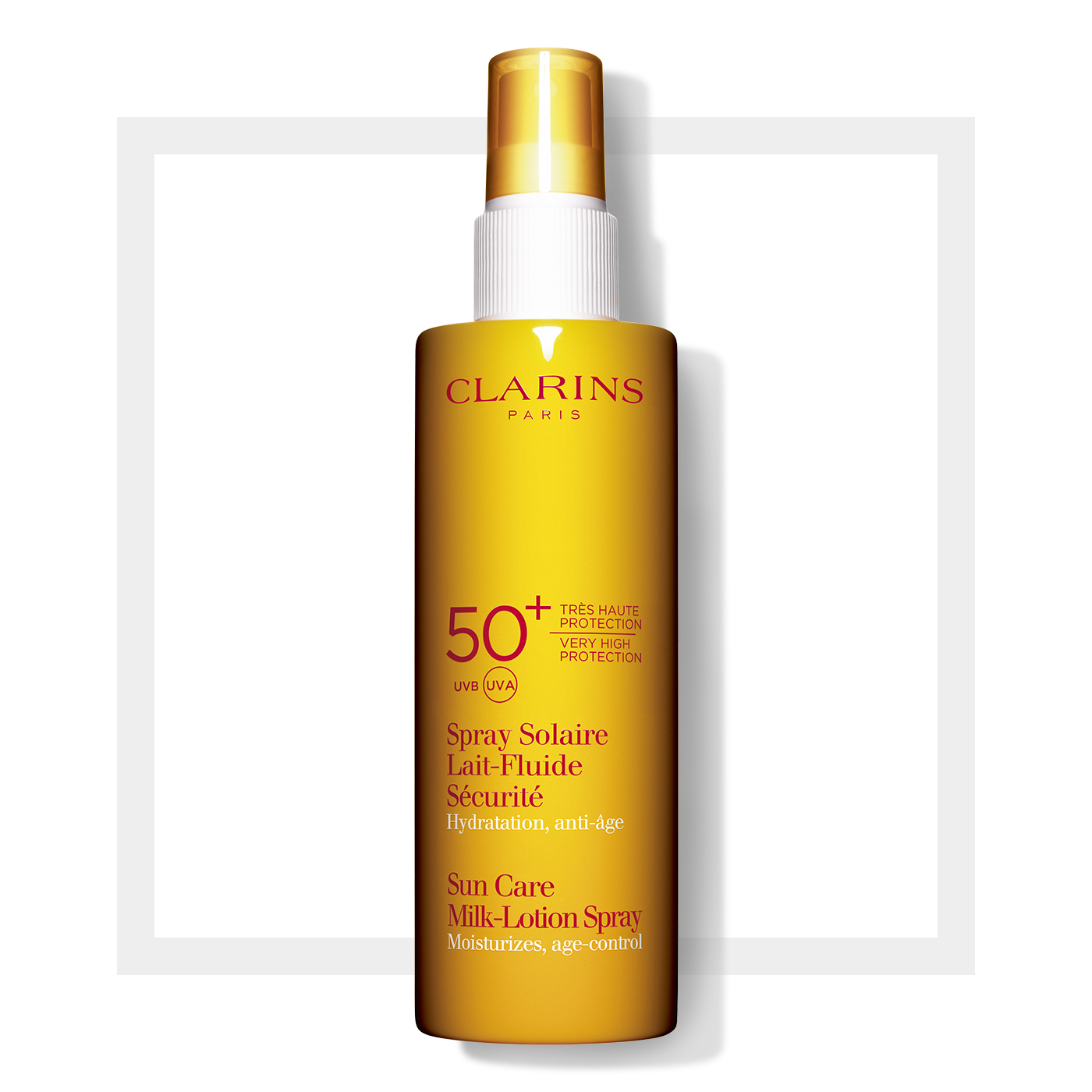 Sunscreen Care MilkLotion Spray SPF 50+ Sun Protection by Clarins
