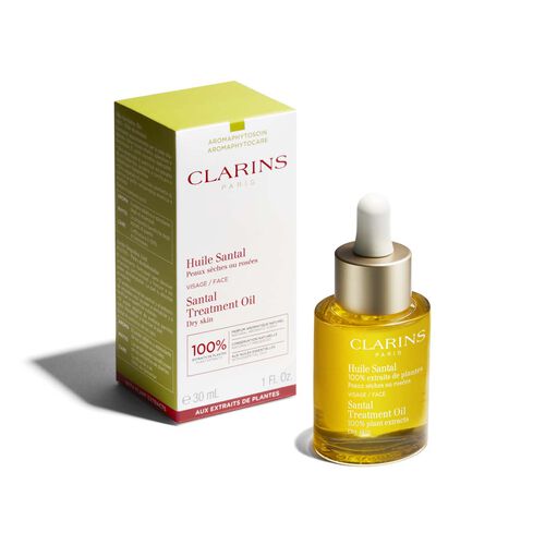 Santal Face Treatment Oil Best Oil For Dry Skin Clarins