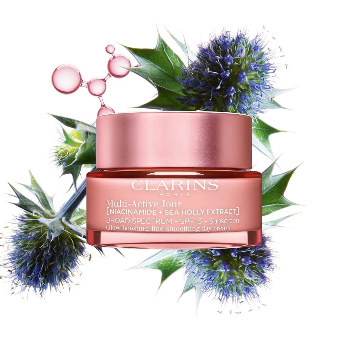 Clarins Multi-Active Day Moisturizer Spf 15 For Lines, Pores & Glow, 1.7 oz.