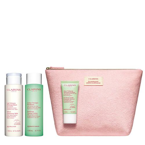 Cleansing Trio for Combination to Oily Skin