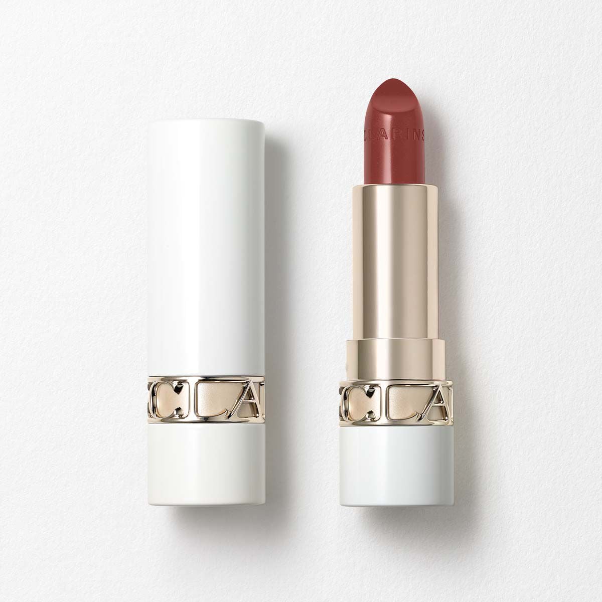 Clarins Joli Rouge® Shine 0.1 Oz. - 757S nude brick