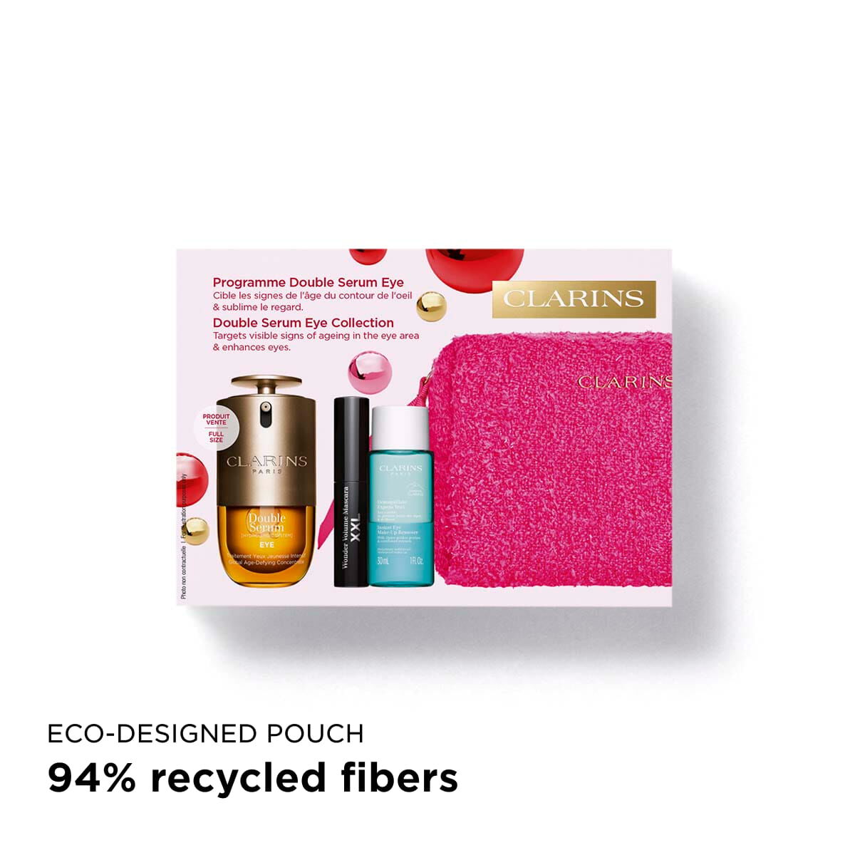 DOUBLE SERUM® Eye Brightening + Depuffing Gift Set | CLARINS®