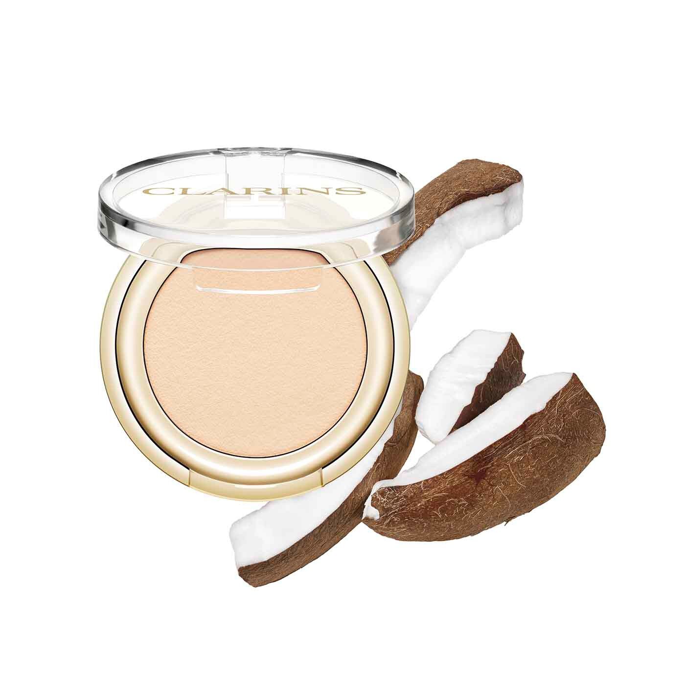 Shop Clarins Ombre Skin Eyeshadow In Matte Ivory