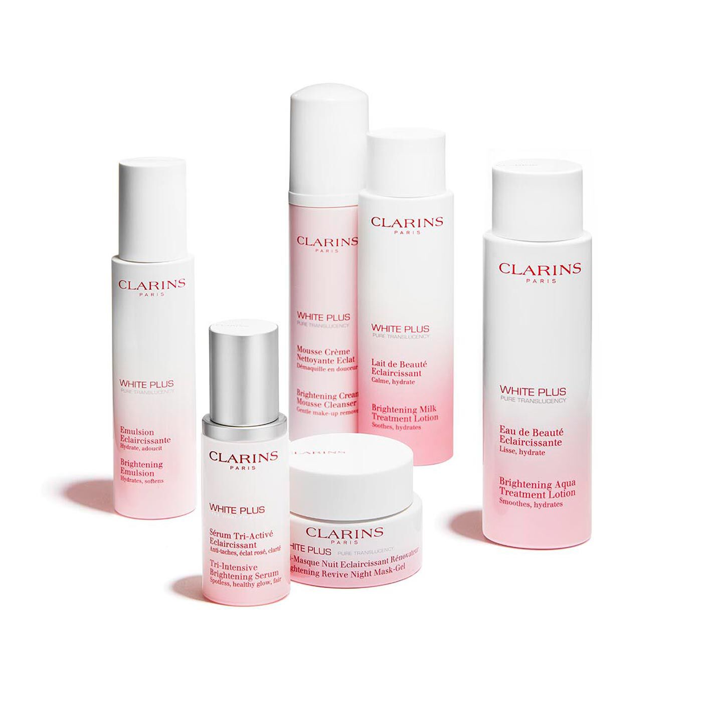 clarins white plus mousse cleanser