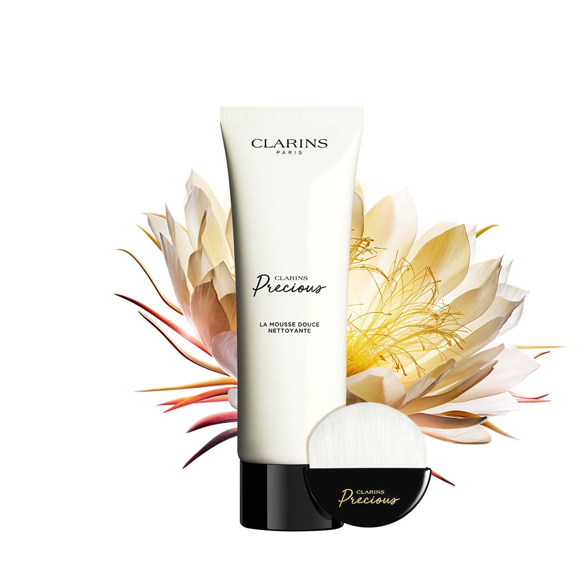 Clarins Precious La Mousse Luxury Foaming Face Cleanser, 4.3 oz.