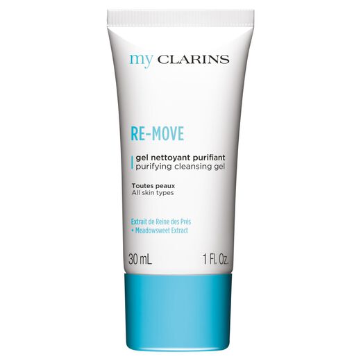 My Clarins RE-MOVE detoxifying dermo-cleansing gel 1 Oz.