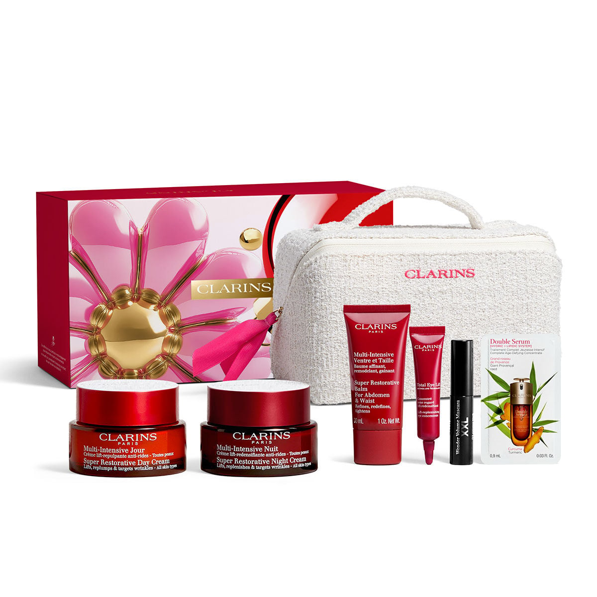 Super Restorative Anti-Aging Luxury Skincare Gift Set | CLARINS®