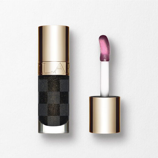 Black + White Lip Comfort Oil with Shimmer