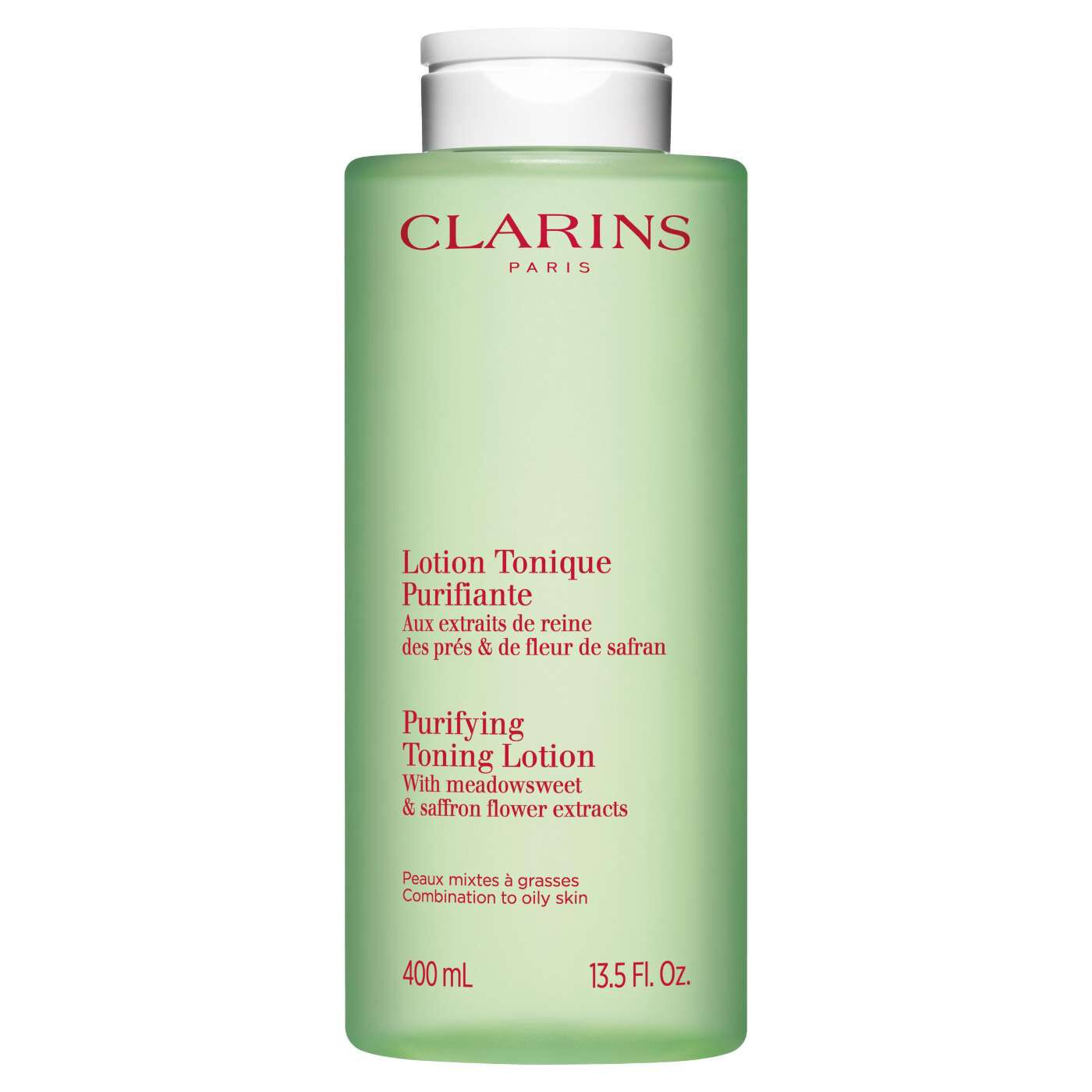 Clarins Purifying Toning Face Lotion For Oily Skin 13.5 Oz.
