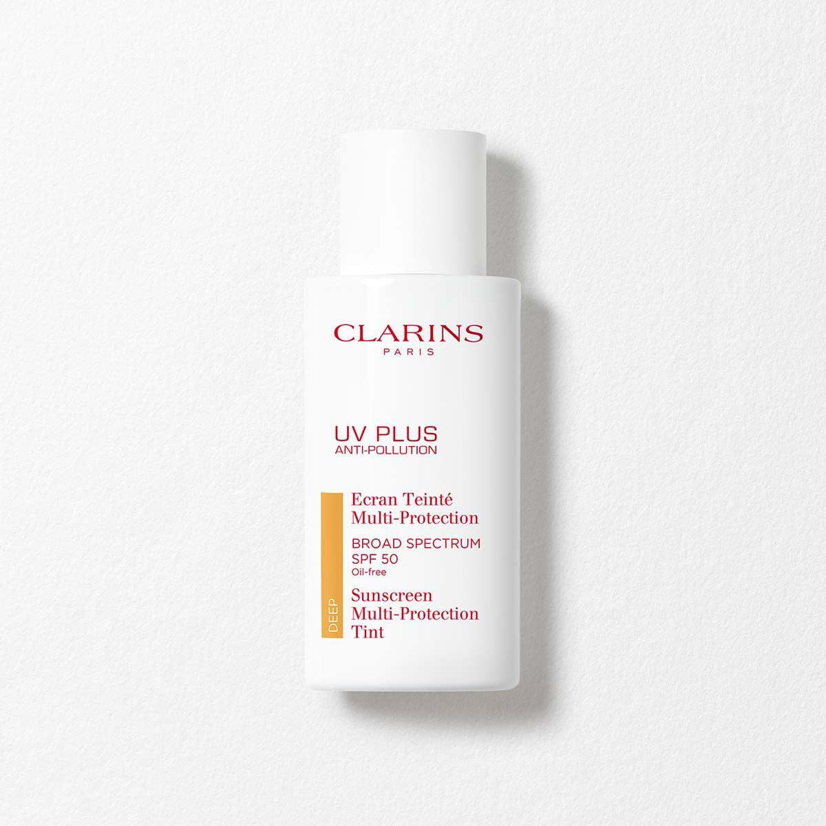 SPF 50 Tinted Facial Sunscreen - Oil Free | CLARINS®