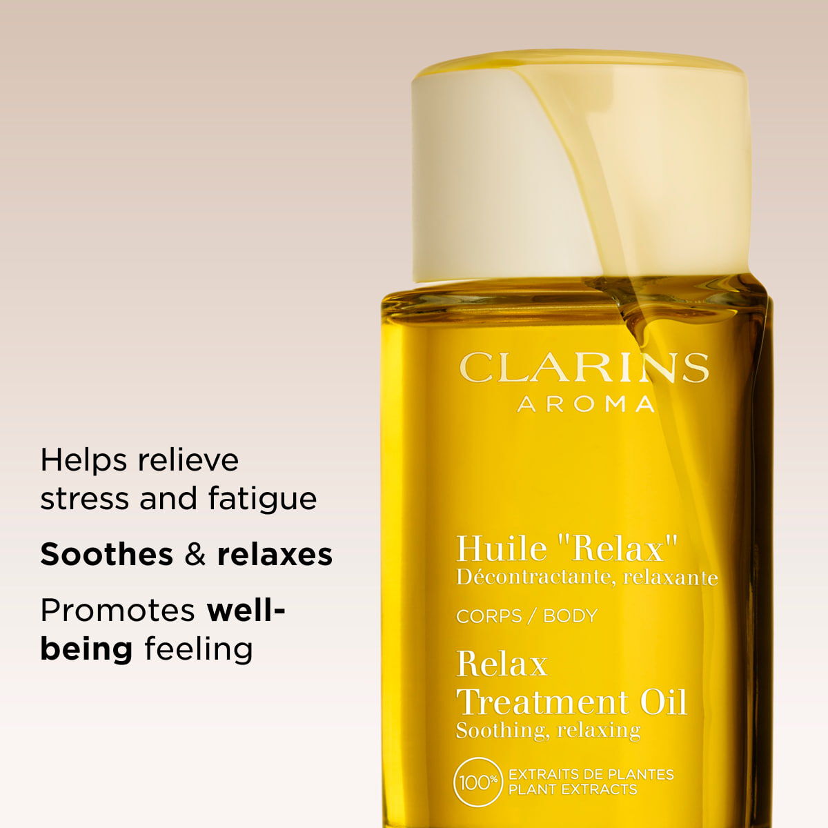 Relax Body Treatment Oil, Muscle Soothing Body Oil | CLARINS®