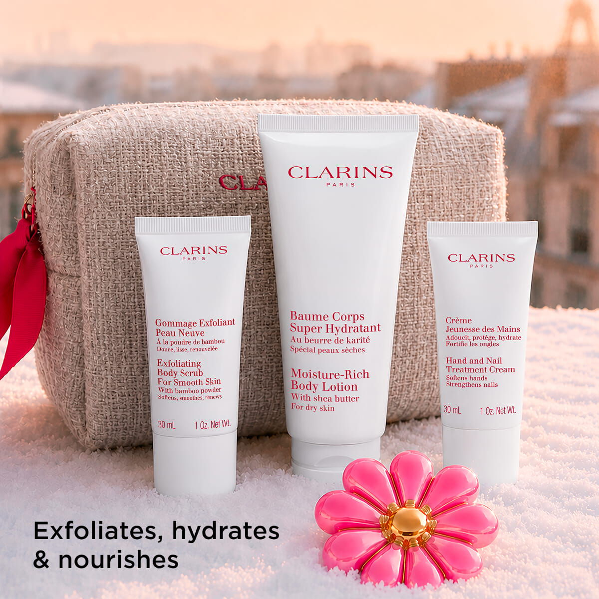CLARINS Body Fit 400mL ボディローション　サンプルセット Body Hydration Gift Set | CLARINS®