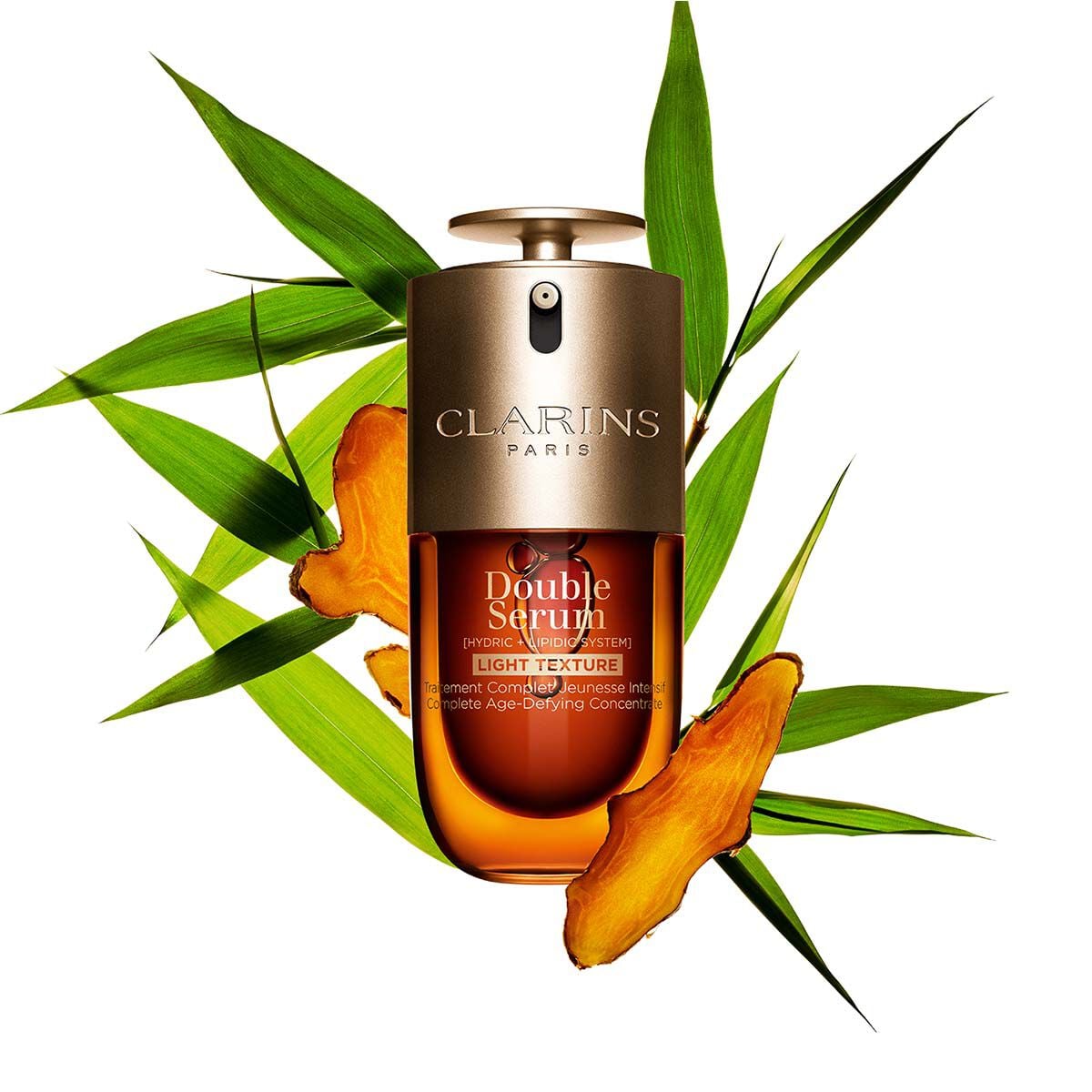 Clarins DOUBLE SERUM® Light Texture - Firming + Smoothing Anti-Aging Concentrate 1 Oz.