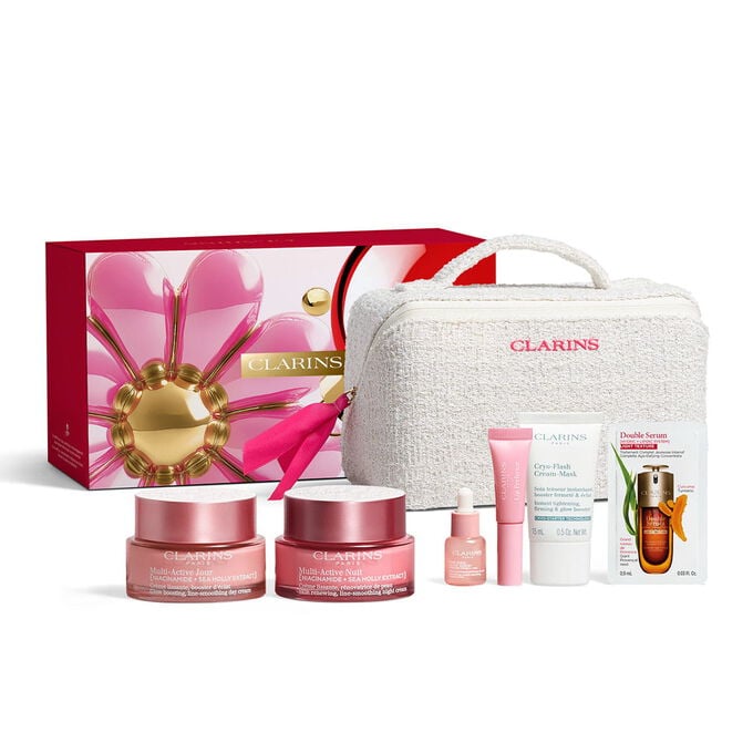 Multi-Active Luxury Gift Set for Lines, Pores, Glow