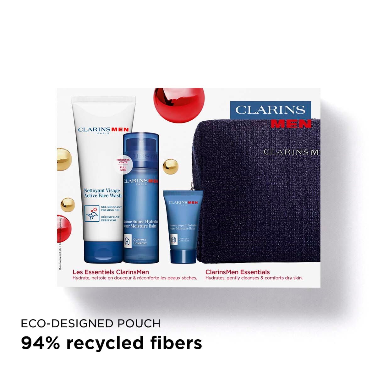 ClarinsMen Skincare Essentials Gift Set | CLARINS®
