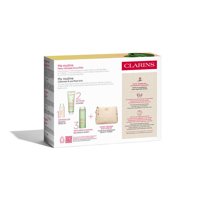 Cleansing Trio for Combination to Oily Skin
