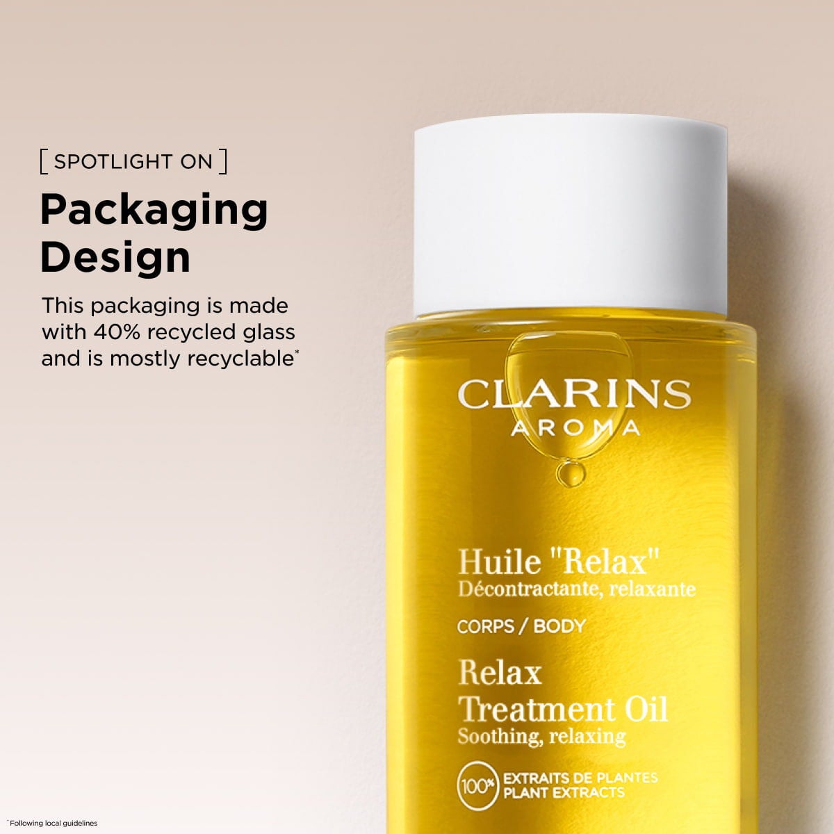 Relax Body Treatment Oil, Muscle Soothing Body Oil | CLARINS®