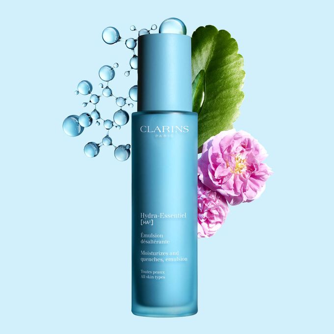 Hydra-Essentiel Face Emulsion with Double Hyaluronic Acid - Hydrating + Light Lotion
