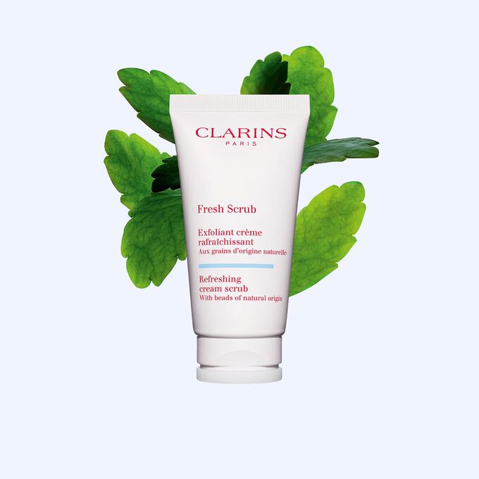 Fresh Scrub Refreshing, Exfoliating + Smoothing Cream-Gel Face Scrub