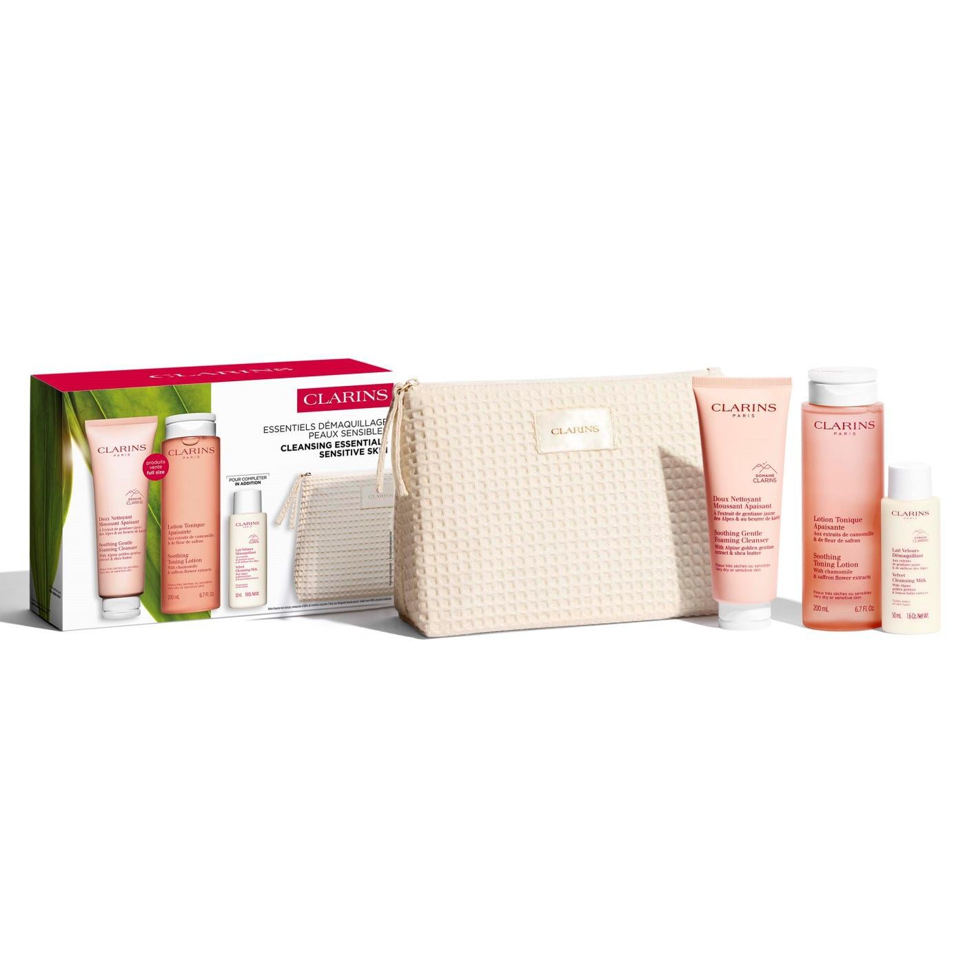 Cleansing Trio for Very Dry Skin or Sensitive Skin | CLARINS®