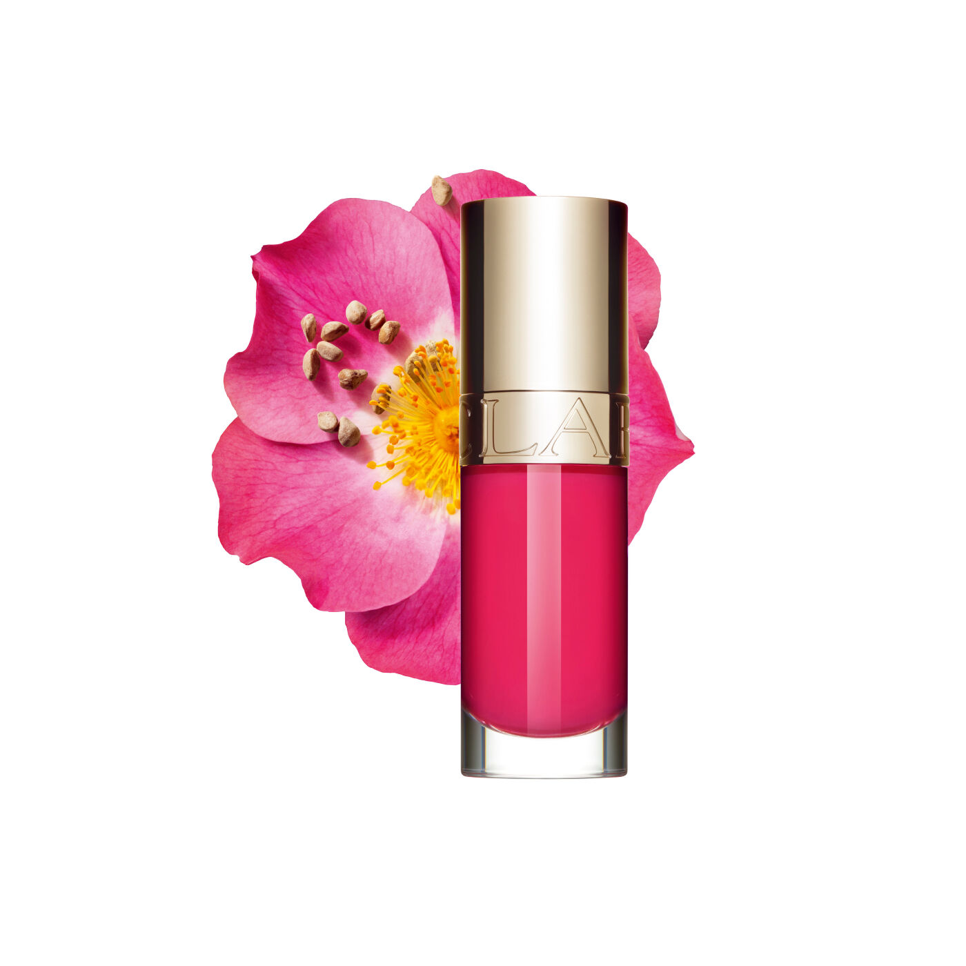 Shop Clarins Lip Comfort Oil - Power Of Colours In 23 Passionate Pink