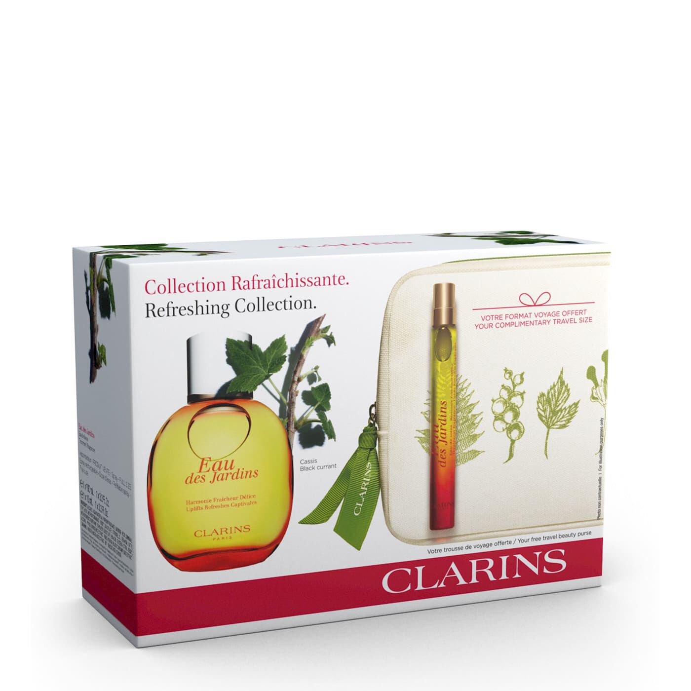 clarins eau des jardins spray