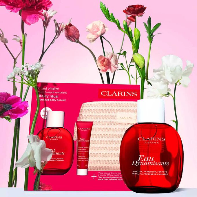 Eau Dynamisante Collection | Featuring Fragrance + Energizing Shower Gel | For A Revitalizing Spa Night