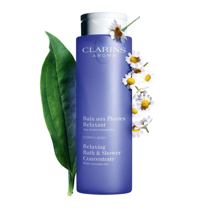 Relaxing Bath and Shower Concentrate and Body Wash with Essential Oils