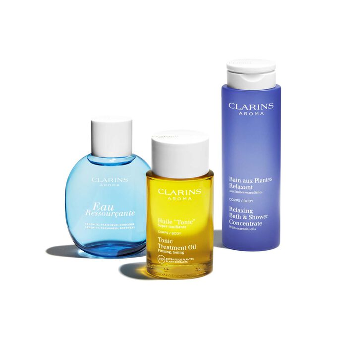 Relaxing Bath and Shower Concentrate and Body Wash with Essential Oils