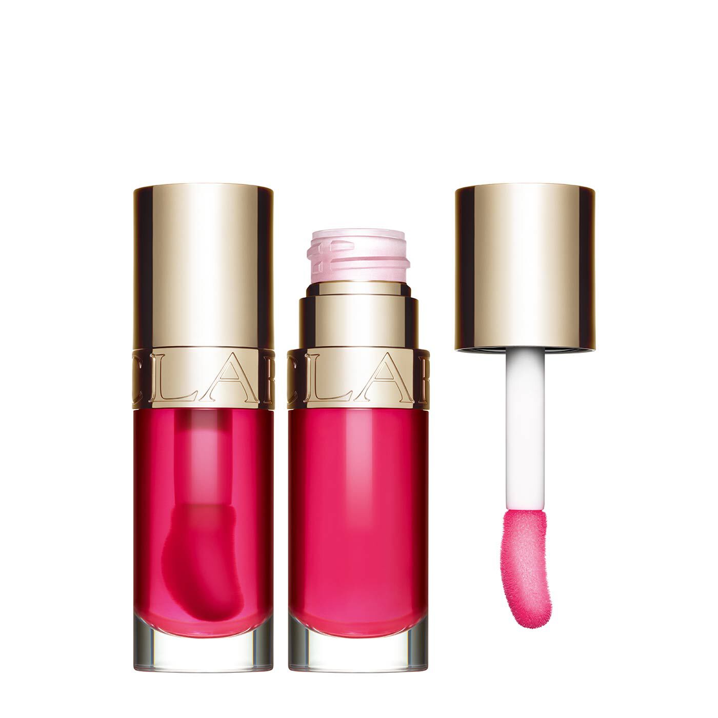 Shop Clarins Lip Comfort Oil - Tinted Lip Oil In 4 Pitaya