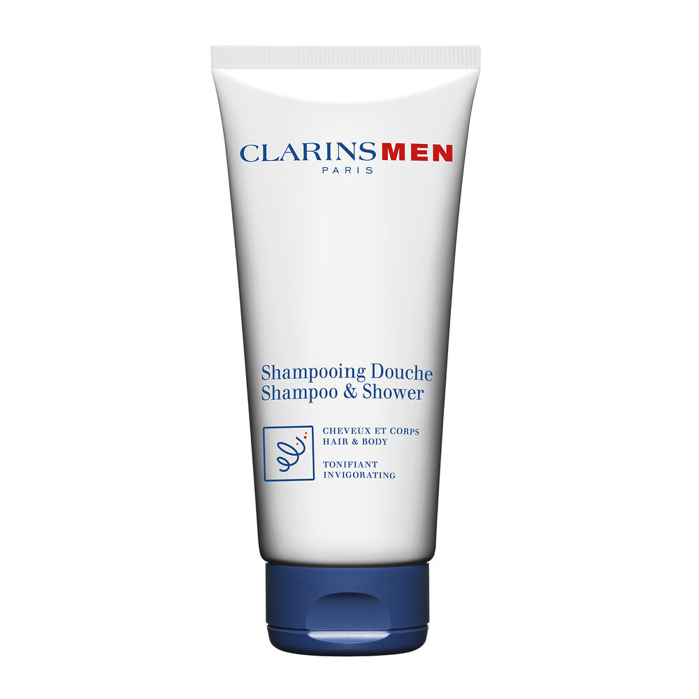ClarinsMen Shampoo + Shower - Gentle 2-in-1 Shampoo + Body Wash for Men