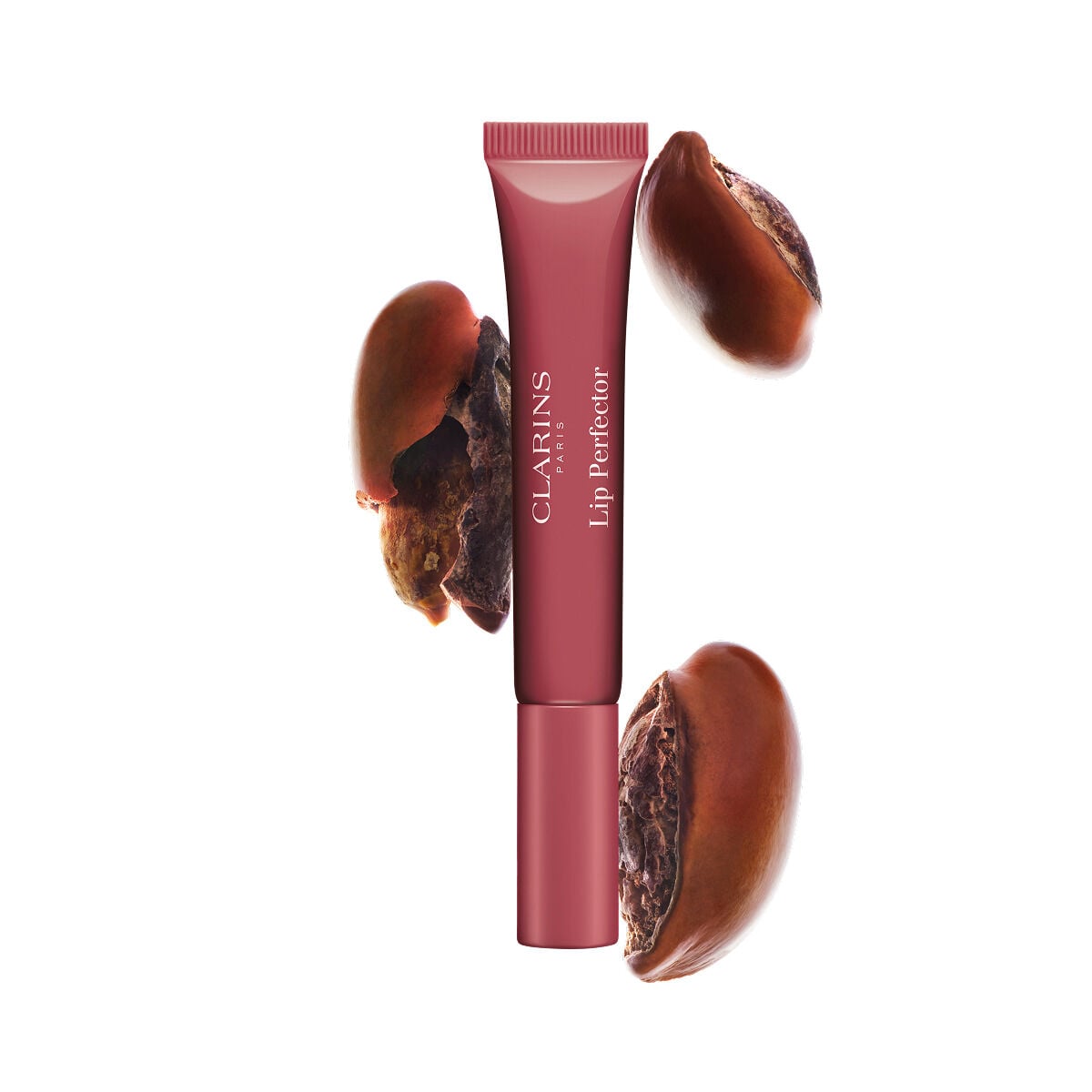 Clarins Lip Perfector Peptide-Plumping + Hydrating Lip Gloss 0.35 Oz. - 17 intense maple