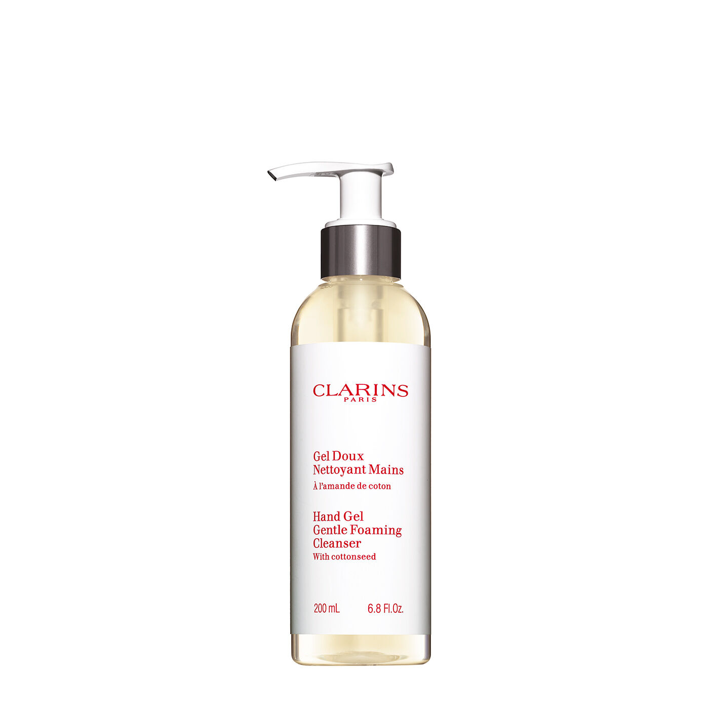 Clarins Hand Gel Gentle Foaming Cleanser - With Cottonseed In White