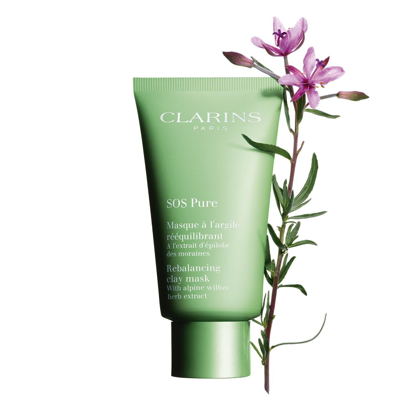 Clarins SOS Pure Rebalancing Clay Mask 2.3 Oz.