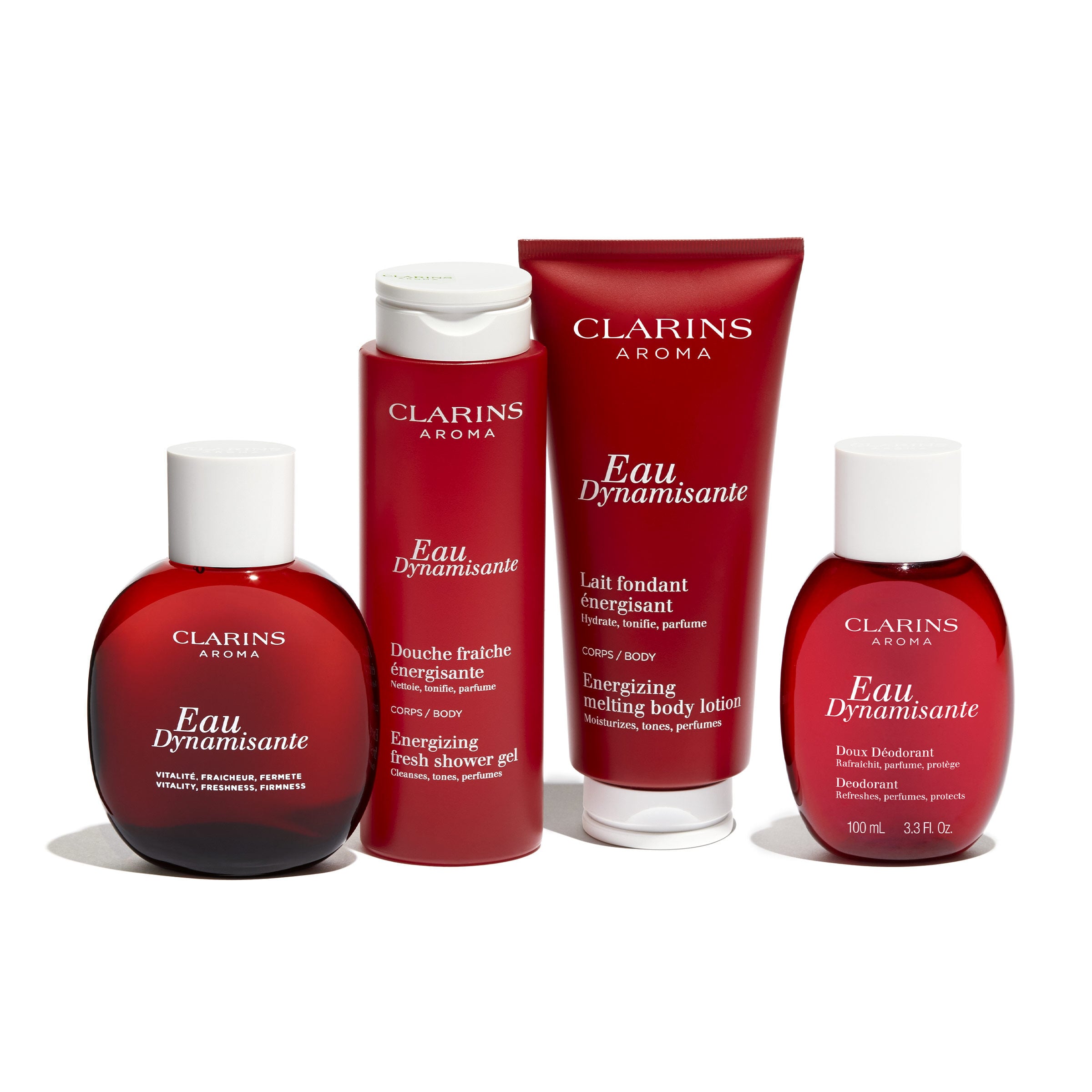 CLARINS Eau Dynamisante ボディローション ２５０ml×２ Eau Dynamisante Energizing Melting Body Lotion | Fragranced