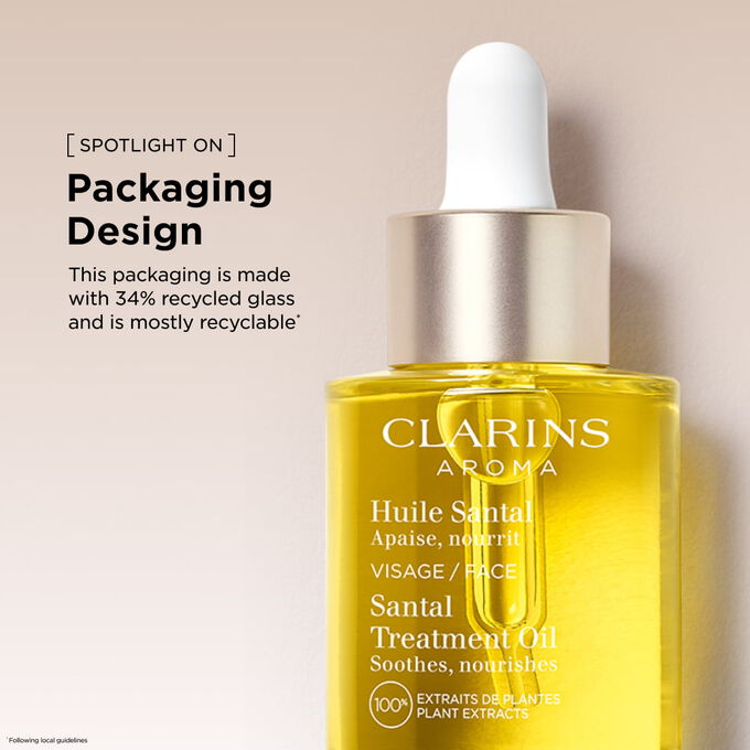 Santal Soothing Face Treatment Oil for Dry Skin