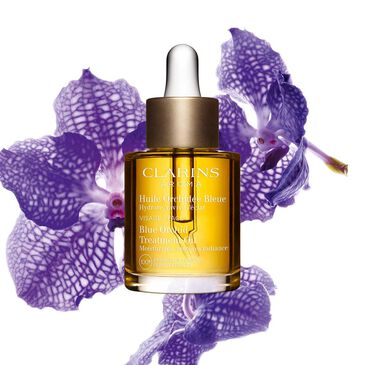 Blue Orchid Hydrating Face Treatment Oil for Dry Skin