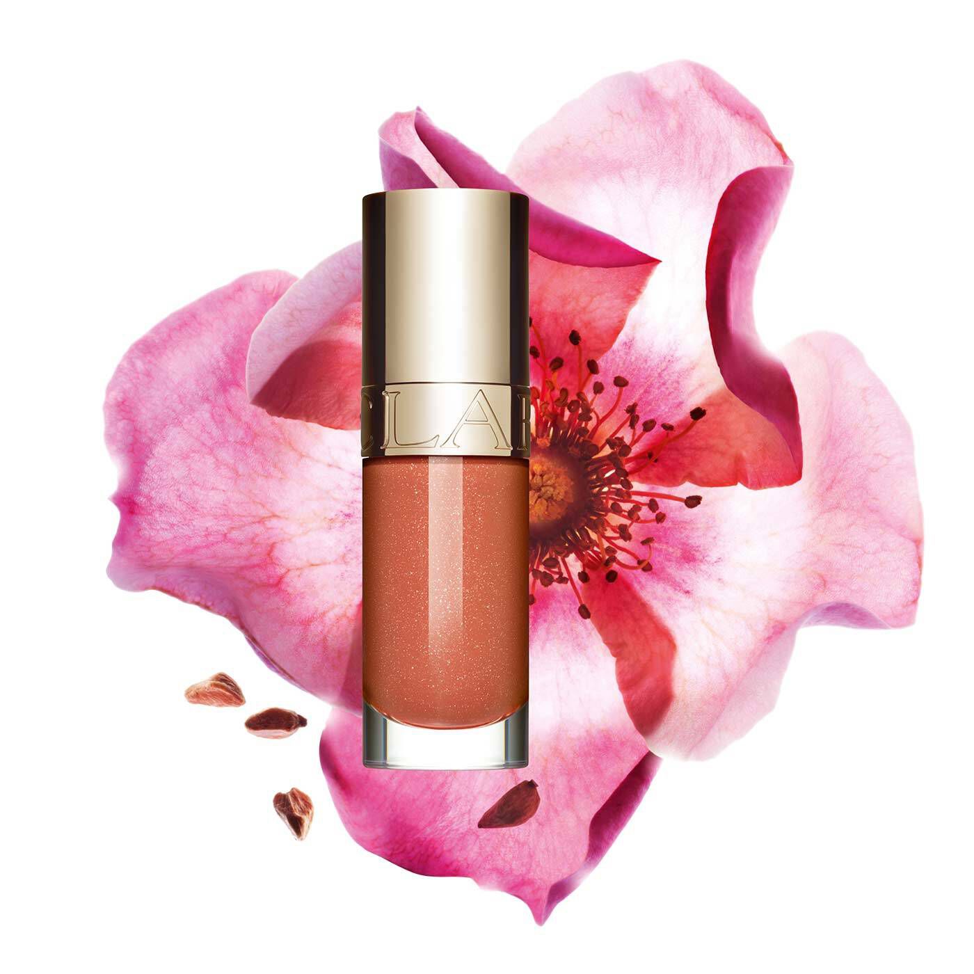 Clarins Lip Comfort Oil - Canyon Kiss Collection 0.2 Oz. - 27 Fleeting Dew In Green