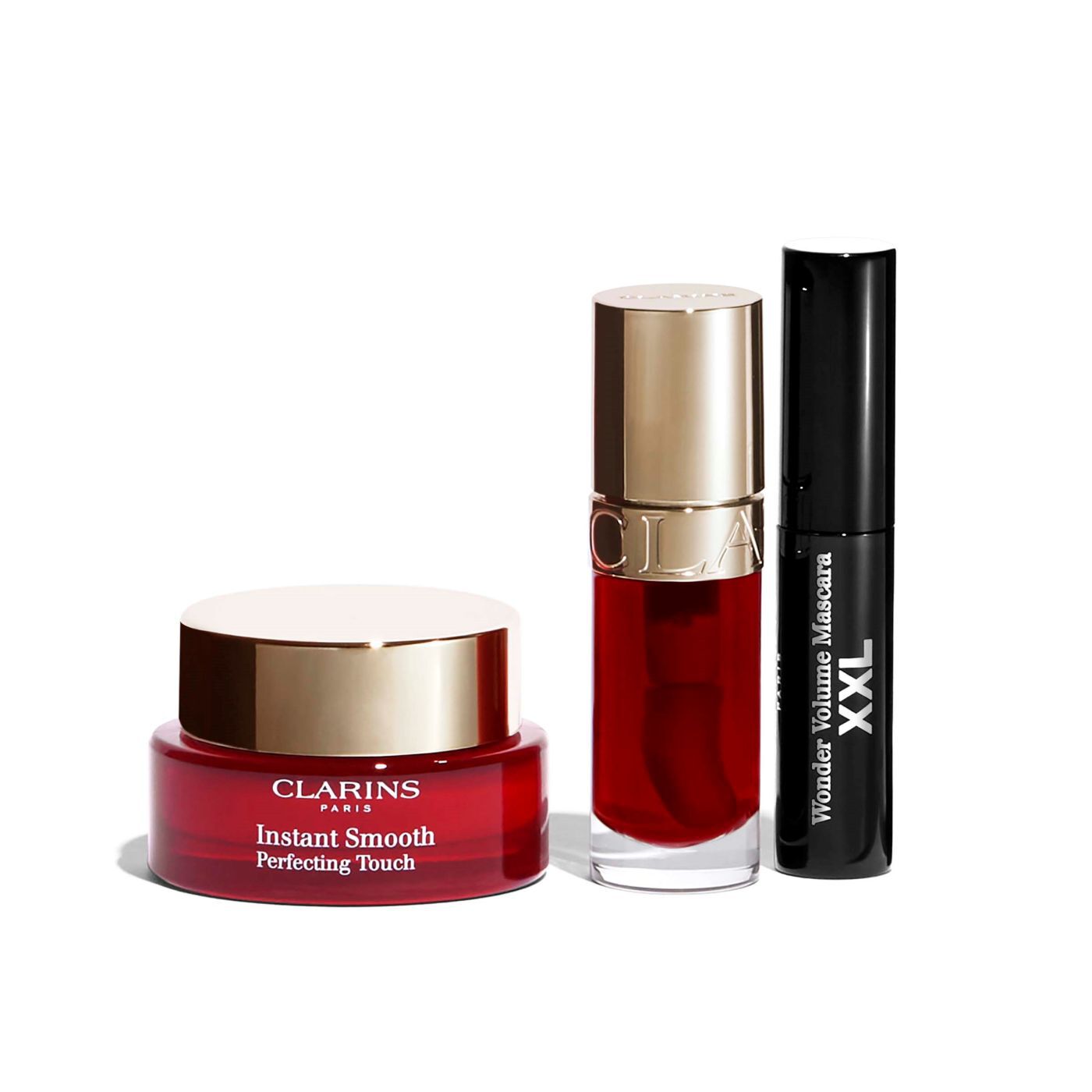 Clarins Must-Have Makeup Kit | Face Primer, Lip Oil, and Mascara