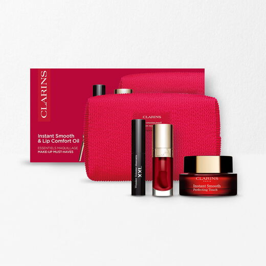Clarins Must-Have Makeup Kit | Face Primer, Lip Oil, and Mascara Set | Makeup Routine Essentials