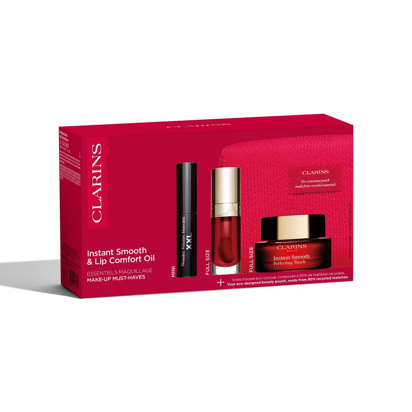 ❻8点セット*CLARINSリップ Clarins Must-Have Makeup Kit | Face Primer, Lip Oil, and Mascara