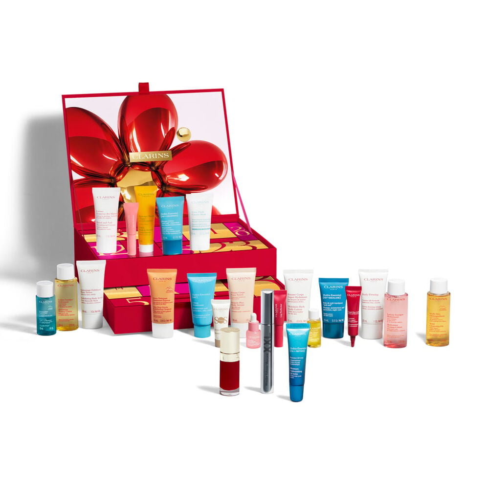 24 Day Beauty Advent Calendar Gift Set, 24-piece skincare + makeup favorites