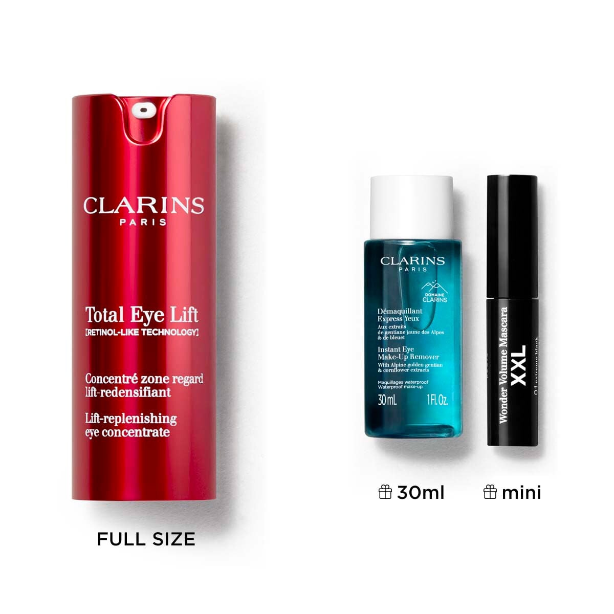 Total Eye Lift Gift Set for Firming, Wrinkles, Dark Circles +