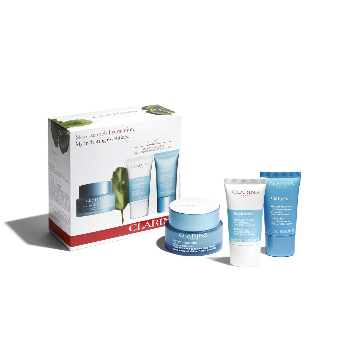 clarins hydra essentiel gift set