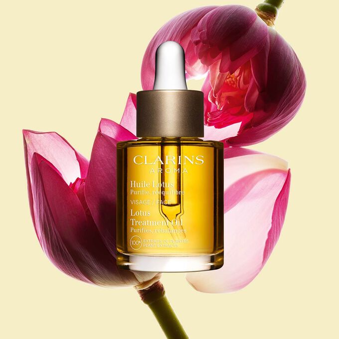 Lotus Purifying Face Treatment Oil for Oily Skin