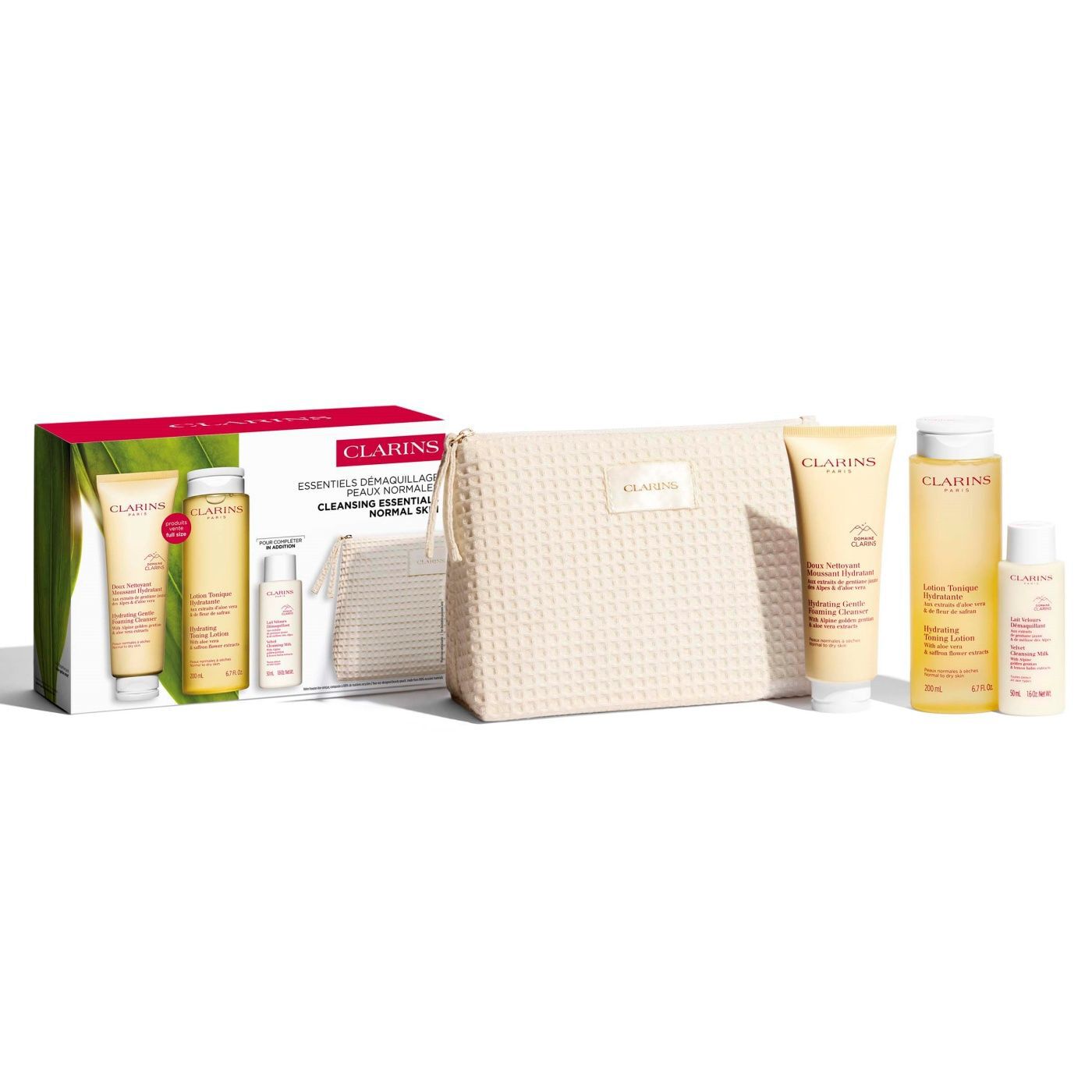 Cleansing Trio for Normal to Dry Skin | CLARINS®