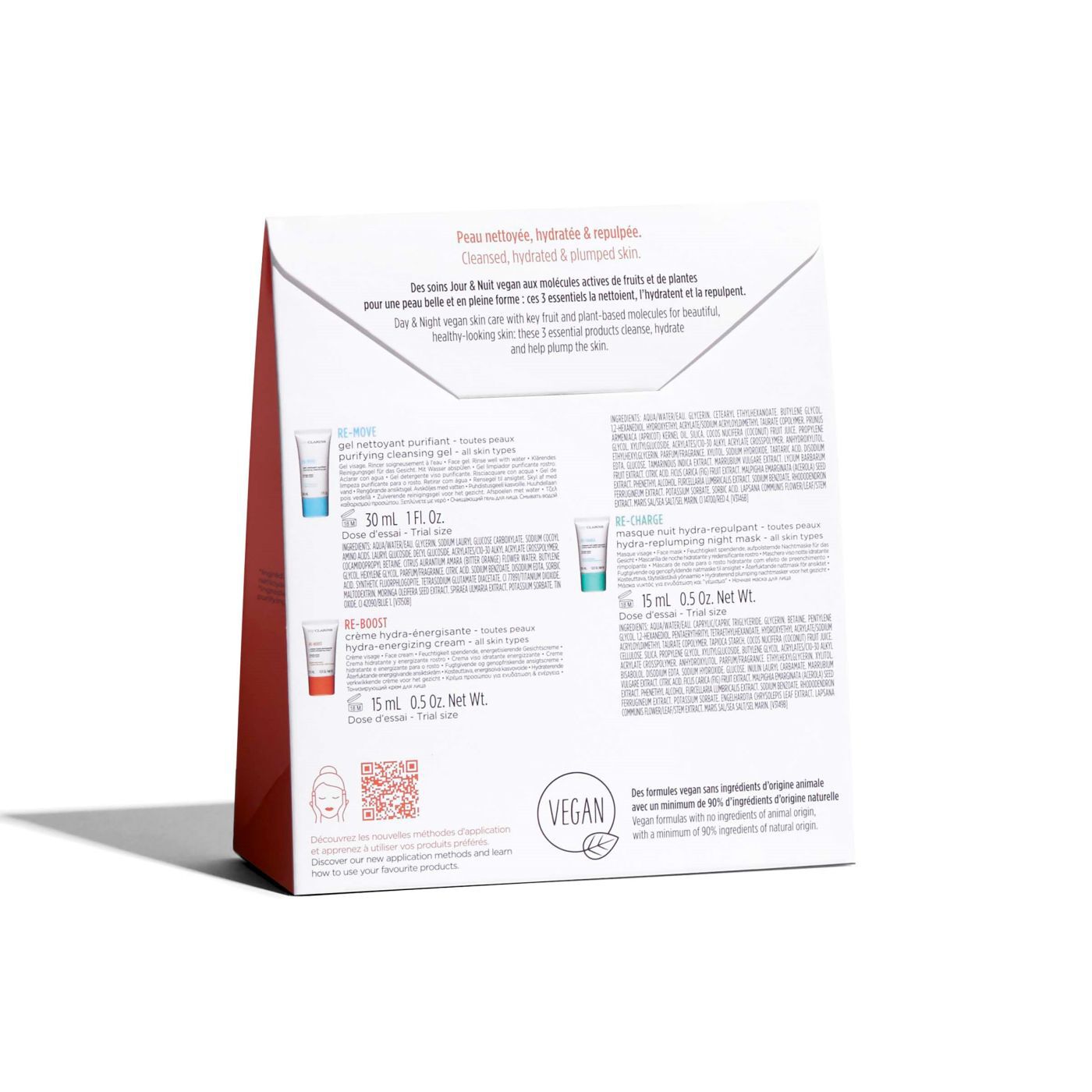 On-the-Glow Travel Trio | Cleansing Gel, Cream, and Night Mask