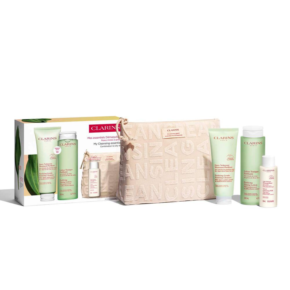 Cleansing Trio for Combination to Oily Skin