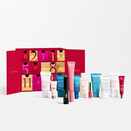 12 Day Beauty Advent Calendar Gift Set, 12-piece skincare + makeup favorites